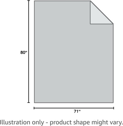 Sherpa Fleece Blanket Gifts for Mom Dad Cozy Soft Throw Blanket for Women Men Birthday Gifts Dual Sided Couch Sofa Bed Blanket (Grey, 71''X 80'')
